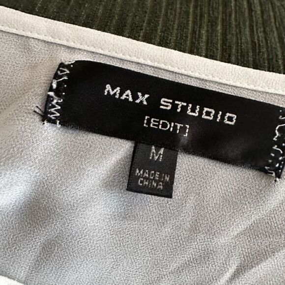 White Flowy Tiered Sheer Layered Bohemian Top M - Picture 5 of 11